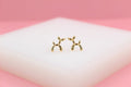 18K Gold Filled Animal Balloon Stud Earrings