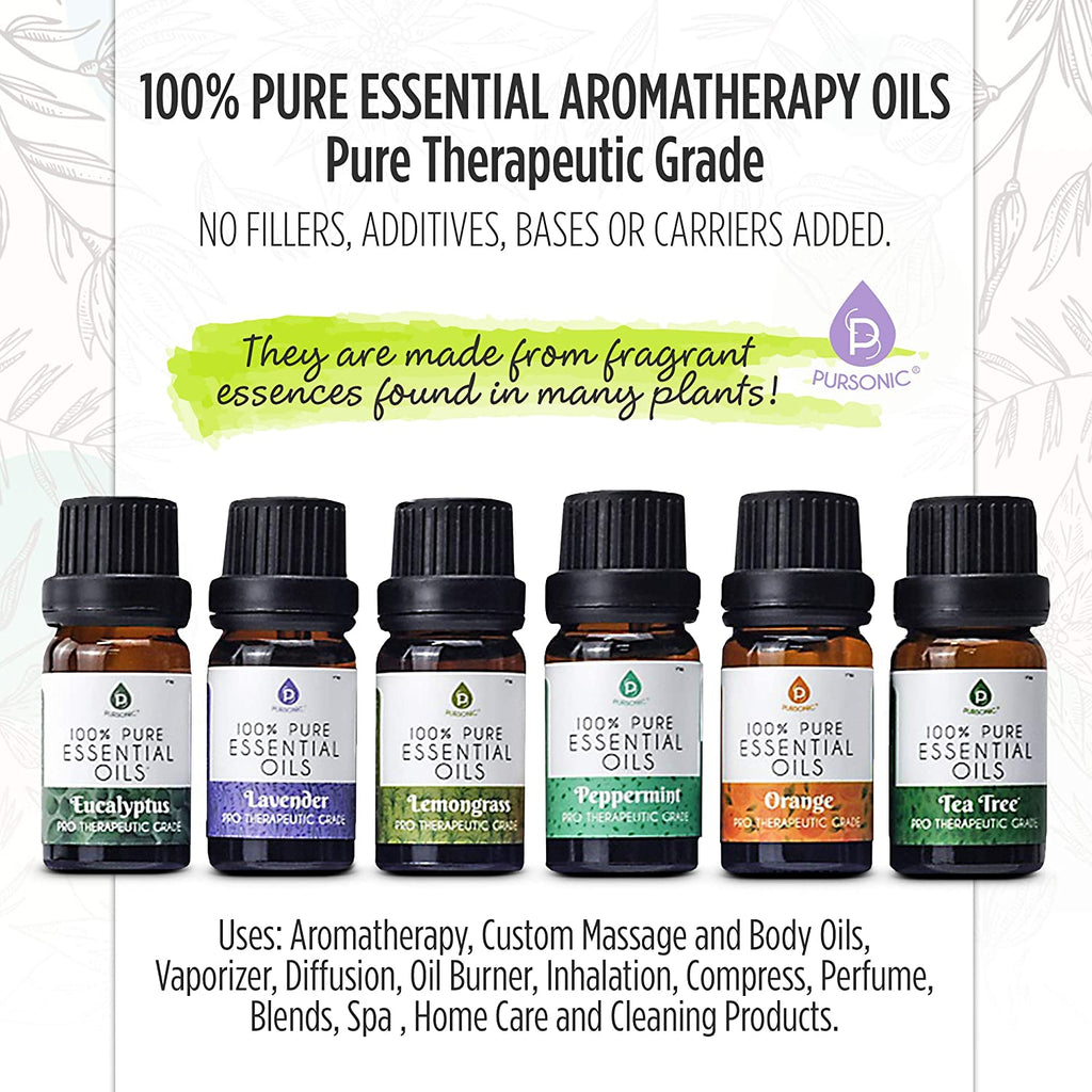 Ultimate Self-Care Wellness Bundle – 7-Color LED Therapy Face Mask, Ultrasonic Diffuser & 6 Essential Oils