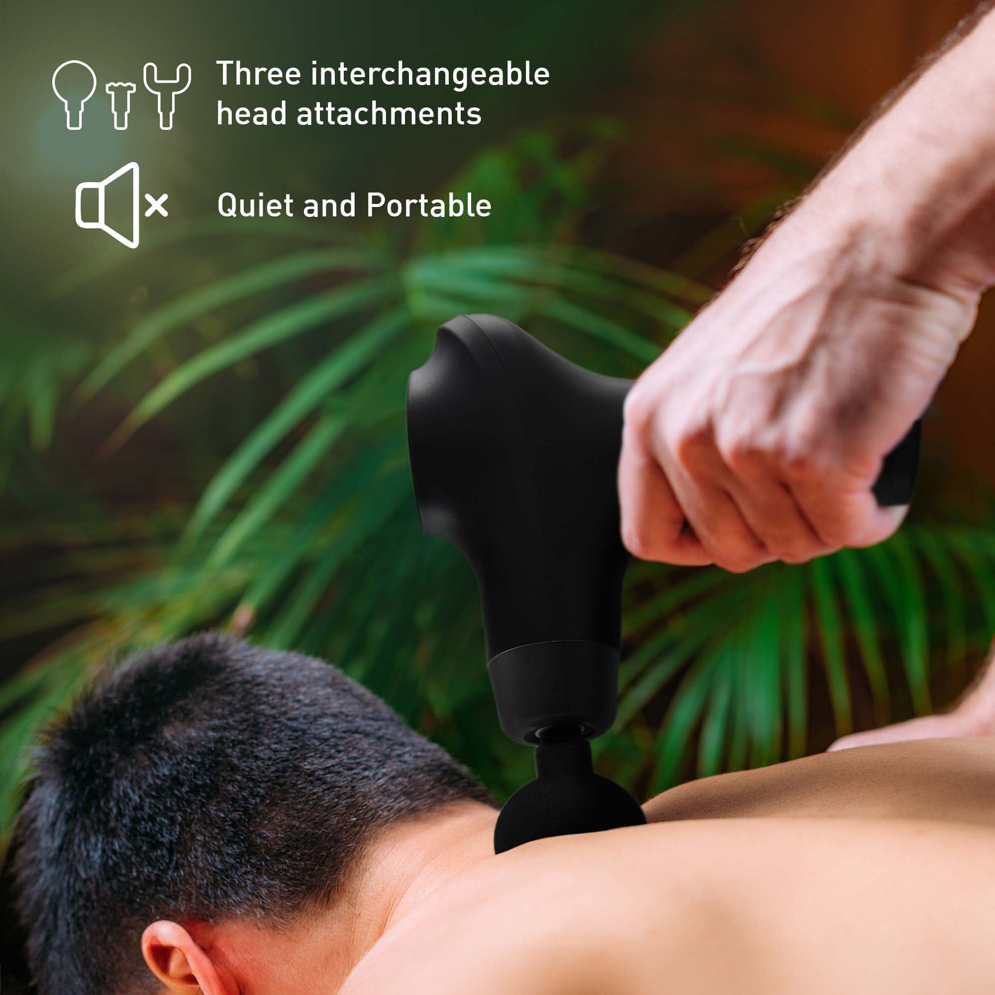 Pursonic Deep Relief Wellness Bundle – Shiatsu Heating Neck & Back Massager + 3-Speed Massage Gun