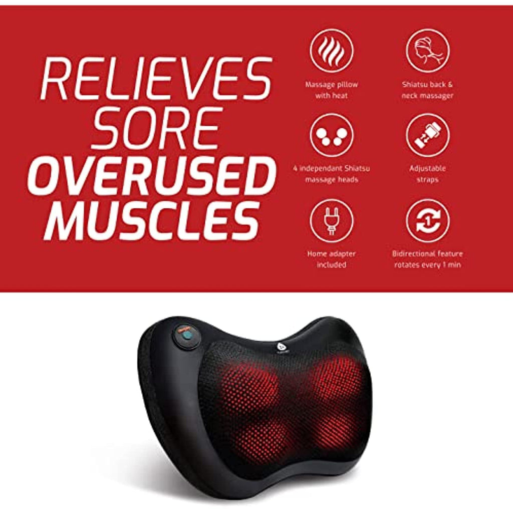 Ultimate Wellness Bundle: 14 Essential Oils, Shiatsu Massager & Percussion Massage Gun