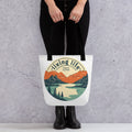 Hiking Alpine Outdoors Tote Bag