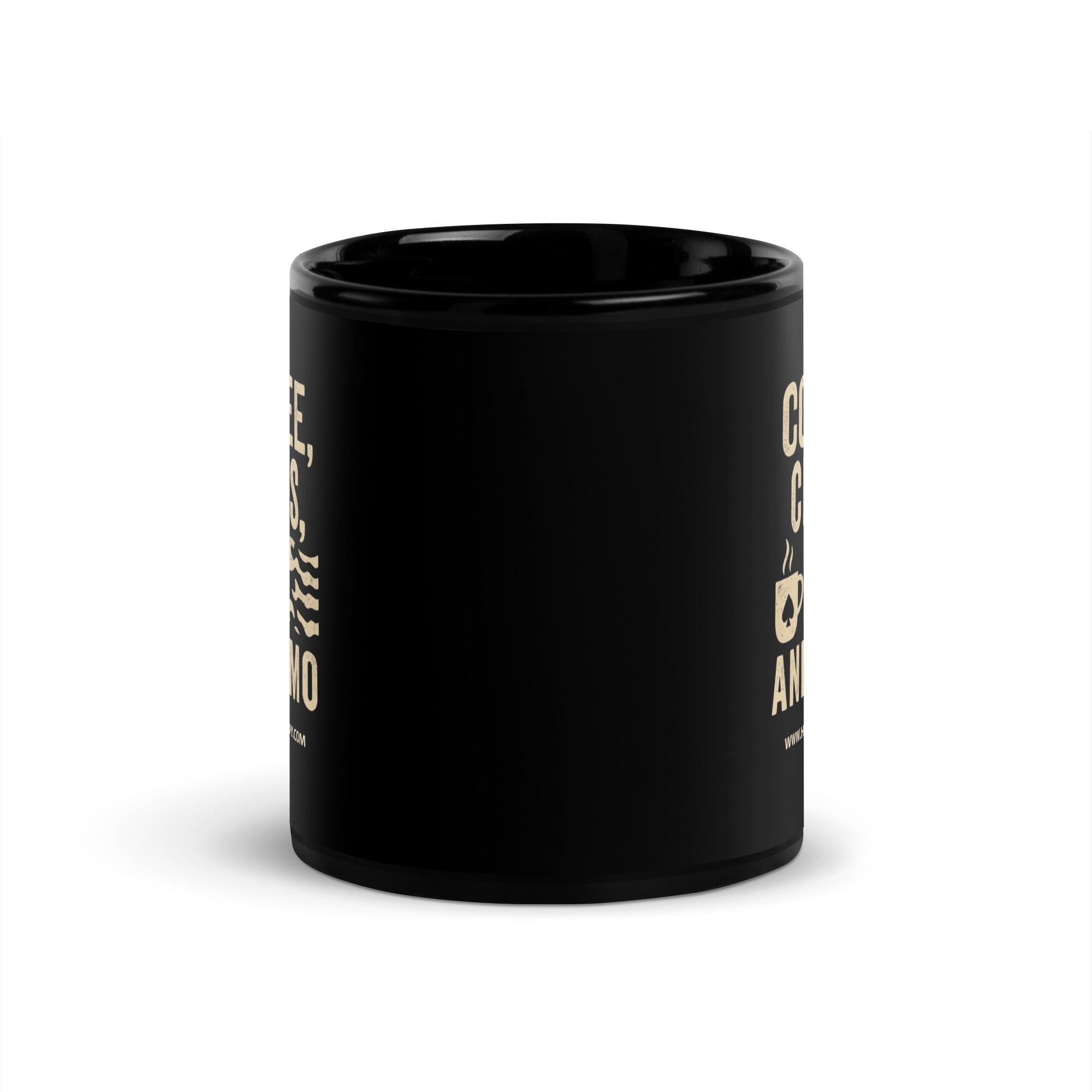Coffee Chaos And Camo Glossy Mug