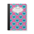 ColorFlow | Cute Blue Heart Notebook for Writing Journaling School and Creative Gift Ideas