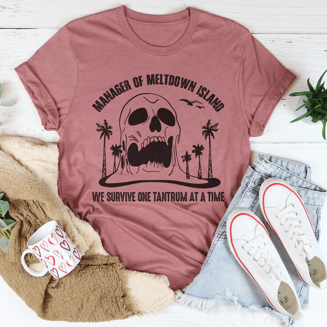 Manager Of Meltdown Island Tee